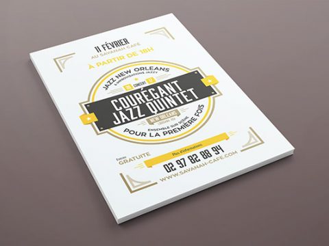 1er Concert du Courégant Jazz Quintet - Samedi 11 février à partir de 18h !