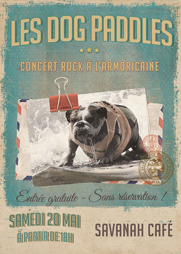 Concert Dog Paddles - Savanah Café