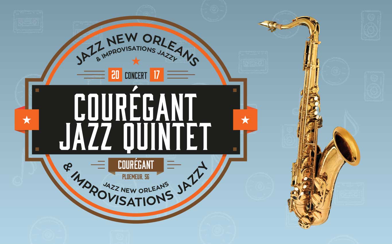 apero concert jazz - quintet-couregant